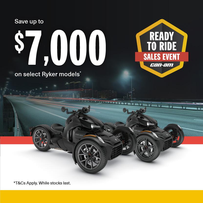 AU Can-Am On-Road - Q4 Retail Program 2025 Ryker